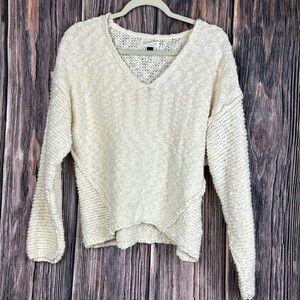 Cotton Knit Sweater- Size Medium